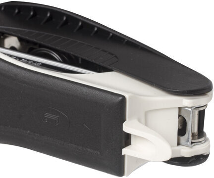 Степлер №24/6, 26/6 BRAUBERG "METROPOLIS", до 30 листов, черный, 228752