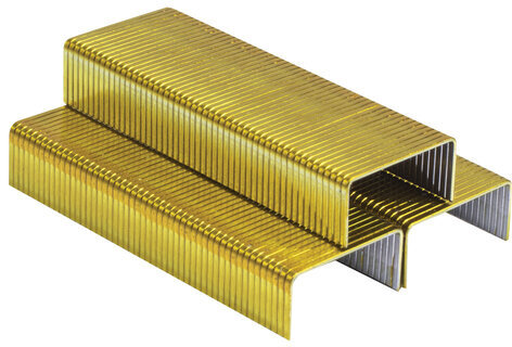 Скобы для степлера цветные №24/6, 1000 штук, BRAUBERG "EXTRA", до 30 листов, 229301