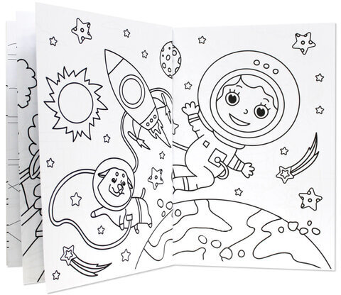 Книжка-раскраска БОЛЬШАЯ СУПЕРРАСКРАСКА ДЛЯ МАЛЬЧИКОВ, 235х330 мм, 64 стр., PROF-PRESS, 0665-7