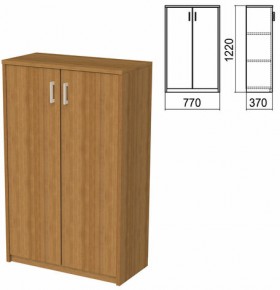 Шкаф закрытый "Арго", 770х370х1220 мм, орех (КОМПЛЕКТ)