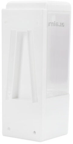 Дозатор для жидкого мыла LAIMA, НАЛИВНОЙ, 0,48 л, белый, ABS пластик, 605052