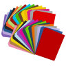 Набор цветного картона и бумаги А4 ТОНИРОВАННЫХ В МАССЕ, 60+60 л., 15 цв., BRAUBERG, "Творчество", 115088