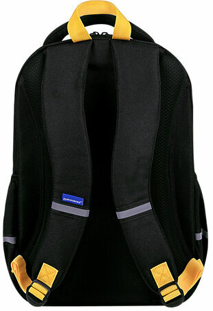 Рюкзак BRAUBERG MOTION, 2 отделения, 3 кармана, "Rebel", СВЕТЯЩИЙСЯ, 41х28х17 см, 271363