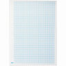 Бумага масштабно-координатная (миллиметровая), скоба, А4 (210х295 мм), голубая, 16 листов, HATBER, 16Бм4_02284