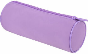 Пенал-тубус BRAUBERG, с эффектом Soft Touch, мягкий, пастельно-фиолетовый, 22х8 см, 272301