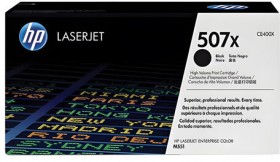 Картридж лазерный HP (CE400X) LaserJet Pro M570dn/M570dw, №507X, черный, оригинальный, ресурс 11000 страниц