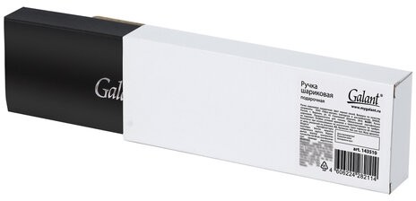 Ручка подарочная шариковая GALANT "DECORO", корпус розовое золото, детали оружейный металл, узел 0,7 мм, синяя, 143510