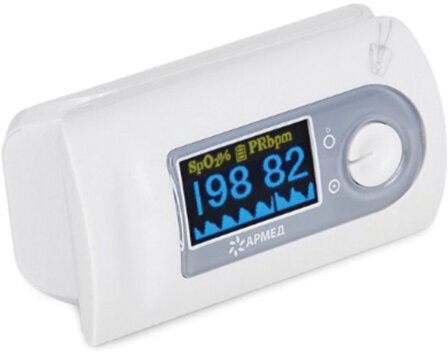 Пульсоксиметр АРМЕД YX301 диапазон SpO2 70%-100%, диапазон пульса 25-250 уд/мин, без поверки, 1032301