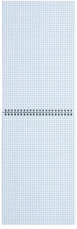 Блокнот БОЛЬШОЙ ФОРМАТ А4 198х297 мм, 80 л., гребень, подложка, клетка, BRAUBERG "Minimal Classic", 116424