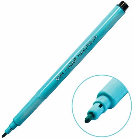 Фломастеры KOH-I-NOOR "TEENAGE" 1002, 24 цвета, смываемые, картонная упаковка, европодвес, 771002BD23KS