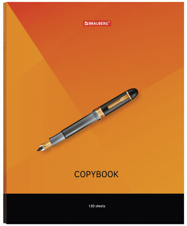 Тетрадь на кольцах А5 165х215 мм, 120 л., твердый картон, клетка, BRAUBERG, "Моноколор", 403275