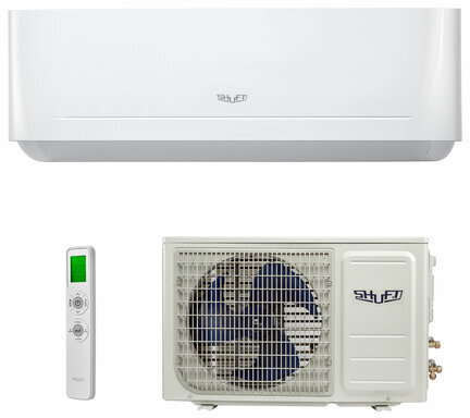 Сплит-система инверторная SHUFT SFTOI-12HN1, внешний и внутренний блок, площадь помещения до 35 м2, 2 МЕСТА, НС-1598414