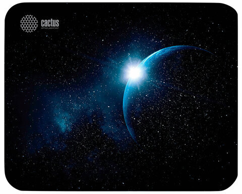 Коврик для мыши CACTUS Space, 220x180x2 мм, CS-MP-P04XS