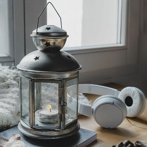 Свечи чайные Standard, до 3,5 часов горения, вес 8,5 г, КОМПЛЕКТ 10 шт., в гильзе, LAIMA, 609195