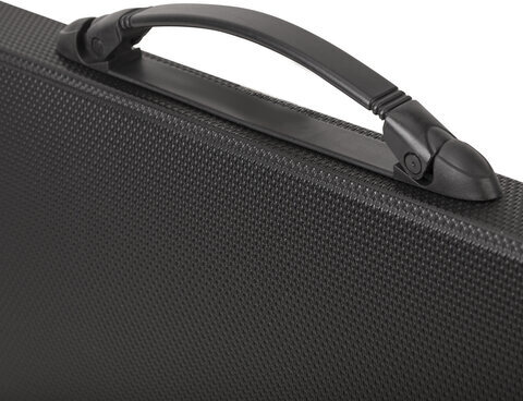 Папка-портфель пластиковая STAFF А4 (330х235х50 мм), 7 отделений, с окантовкой, индексные ярлыки, черный, 221206