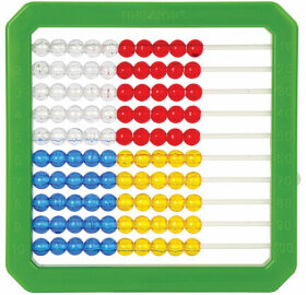 Счеты детские ПИФАГОР &quot;Учись считать!&quot;, 160х160 мм, 105857