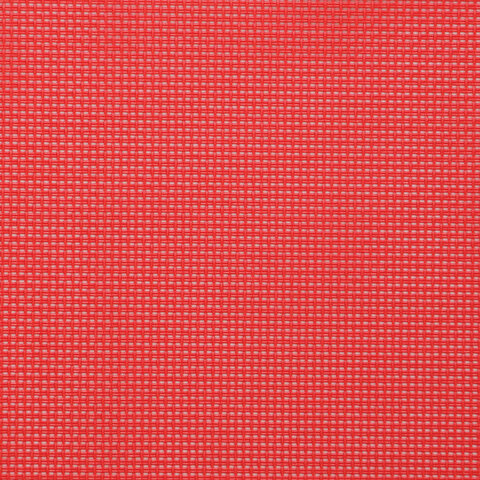 Кресло офисное МЕТТА "К-4-Т" хром, прочная сетка, сиденье и спинка регулируемые, красное