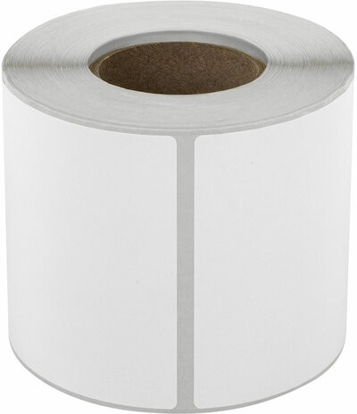 Этикетка для OZON термотрансферная ПОЛУГЛЯНЕЦ (75х120 мм), 300 этикеток в ролике, прозрачная подложка, 114526, 54219