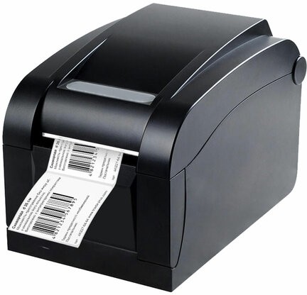 Этикетка для OZON термотрансферная ПОЛУГЛЯНЕЦ (75х120 мм), 300 этикеток в ролике, прозрачная подложка, 114526, 54219