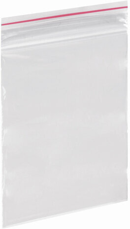 Пакеты с замком ZIP LOCK "зиплок", комплект 100 шт., 70х100 мм, ПВД, толщина 35 микрон, BRAUBERG, 606208