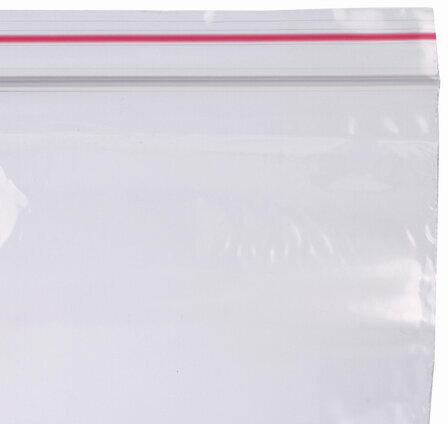 Пакеты с замком ZIP LOCK "зиплок", комплект 100 шт., 70х100 мм, ПВД, толщина 35 микрон, BRAUBERG, 606208