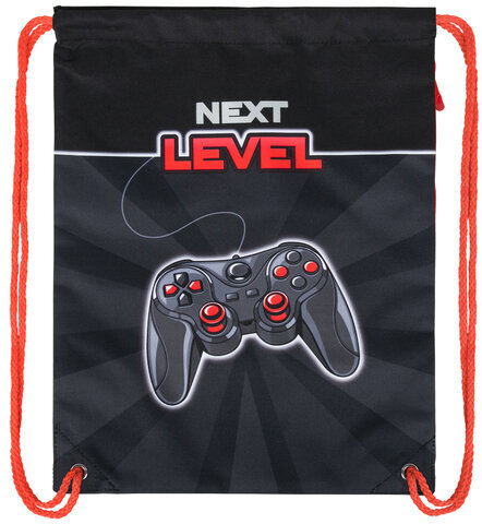 Мешок для обуви BRAUBERG PREMIUM, карман, подкладка, светоотражающие элементы, 43х33 см, "Next level", 270748