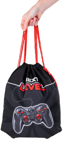 Мешок для обуви BRAUBERG PREMIUM, карман, подкладка, светоотражающие элементы, 43х33 см, "Next level", 270748