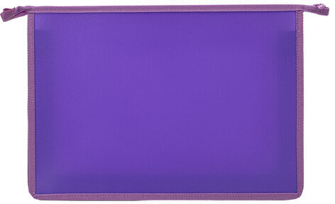 Папка для тетрадей ПИФАГОР А4, 1 отделение, картон/пластик, на молнии, "Butterflies", 270854