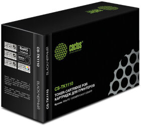 Тонер-картридж CACTUS (CS-TK1110) для KYOCERA FS-1040/1020/1120, ресурс 2500 стр.