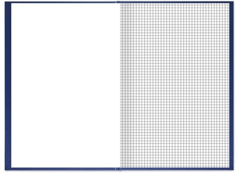 Книга учета 144 л., клетка, твердая, бумвинил, блок офсет, А4 (200х290 мм), BRAUBERG, синий, 130226