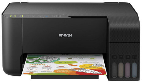 МФУ струйное EPSON L3150 "3 в 1" А4, 33 стр./мин, 5760x1440, Wi-Fi, СНПЧ, C11CG86409