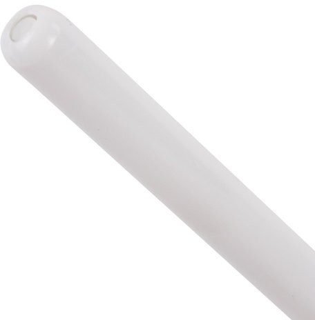 Ручка шариковая BRAUBERG "Офисная", ЗЕЛЕНАЯ, корпус белый, узел 1 мм, линия письма 0,5 мм, 141511