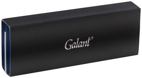 Ручка подарочная шариковая GALANT "ESQUISSE", корпус серебристый, детали розовое золото, узел 0,7 мм, синяя, 143511