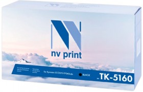 Тонер-картридж NV PRINT (NV-TK-5160K) для KYOCERA ECOSYS P7040cdn, черный, ресурс 16000 стр.
