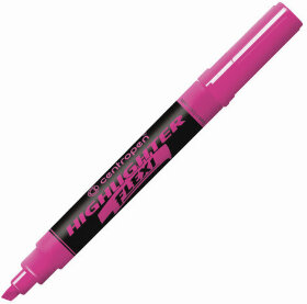 Текстовыделитель CENTROPEN &quot;Flexi&quot;, РОЗОВЫЙ, гибкий наконечник, линия 1-5 мм, 4 8542 0153