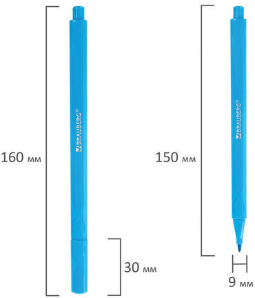 Фломастеры трехгранные 24 цвета, вентилируемый колпачок, BRAUBERG "PREMIUM", ПВХ-упаковка, 152194