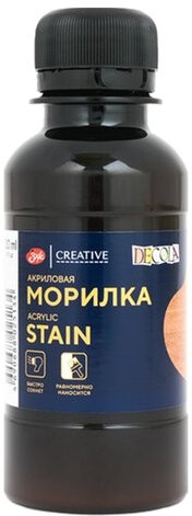 Морилка акриловая "Декола", флакон 120 мл, бук, 25733439
