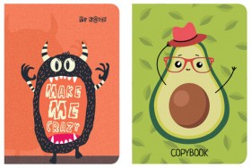 Тетради 60 л. в линию обложка SoftTouch, НАБОР 2 шт., бежевая бумага 70 г/м2, сшивка, B5 (179х250 мм), КОНТРАСТ, BRAUBERG, 403826