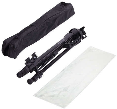 Мольберт-тренога металлический переносной, телескопический, 93х160х83 см, чехол, BRAUBERG ART, 192264