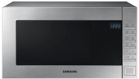 Микроволновая печь SAMSUNG GE88SUT/BW, объем 23 л, мощность 800 Вт, электронное управление, гриль, серебристая