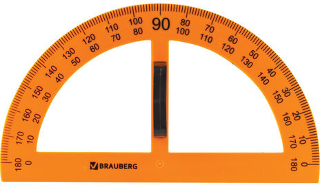 Набор чертежный для классной доски (2 треугольника, транспортир, циркуль, линейка 100 см), BRAUBERG, 210383