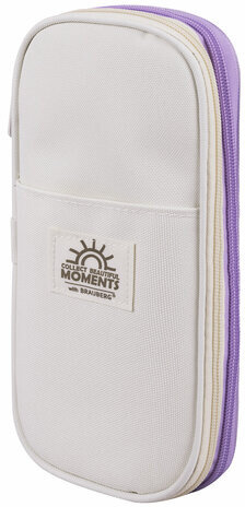 Пенал-трансформер BRAUBERG, полиэстер, 22х10х3 см, "Digital lavender", 271562