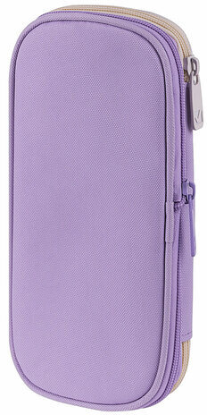 Пенал-трансформер BRAUBERG, полиэстер, 22х10х3 см, "Digital lavender", 271562
