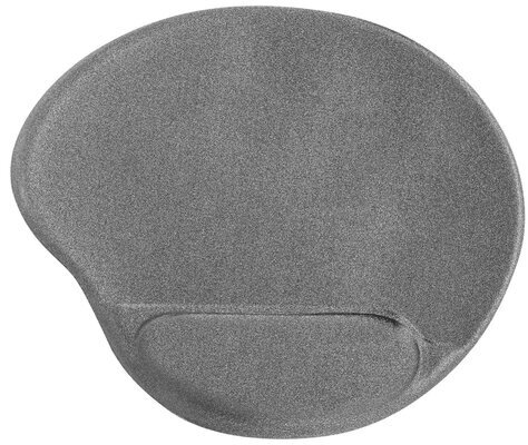 Коврик для мыши DEFENDER Easy Work, полиуретан+покрытие лайкра, 260х225х5 мм, серый, 50915