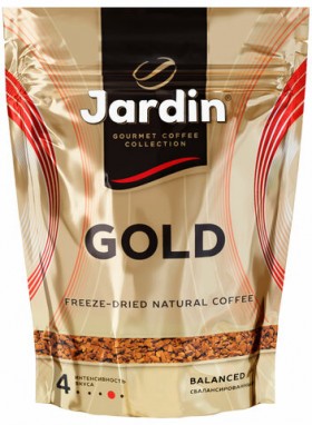 Кофе растворимый JARDIN "Gold" 240 г, сублимированный, ш/к 17032