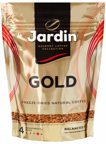Кофе растворимый JARDIN "Gold" 240 г, сублимированный, ш/к 17032