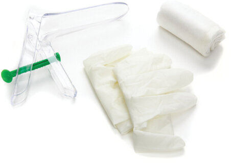 Набор гинекологический стерильный 1M без зонда, КОМПЛЕКТ 60 шт., ЮНОНА