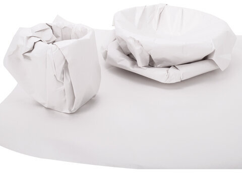 Бумага для творчества и упаковки, газетная, рулон 420 мм х 300 м, 45 г/м2, BRAUBERG, 665564