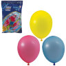 Шары воздушные 10" (25 см), комплект 100 шт., 12 пастельных цветов, в пакете, 1101-0003