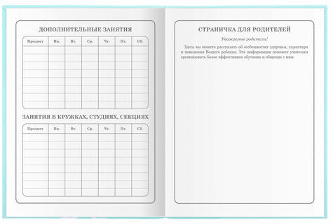 Дневник 1-4 класс 48 л., гибкая обложка, ЮНЛАНДИЯ, выборочный лак, с подсказом, "Little Princess", 106344